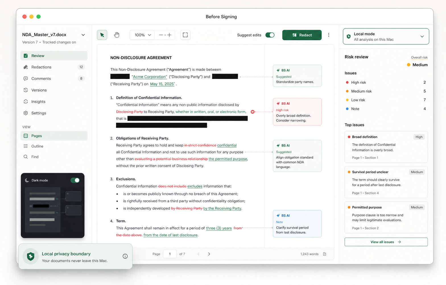 Before Signing generated product screenshot placeholder